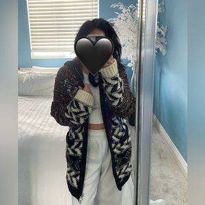 Isabel Marant Pour H&M Oversized Hooded Cardigan